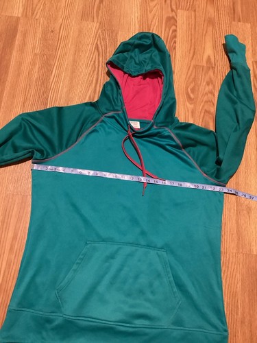 Women’s hoodies Size XL16/18 Brand DANSKIN Long Sleeve Color Blue And Pink - Picture 5 of 10