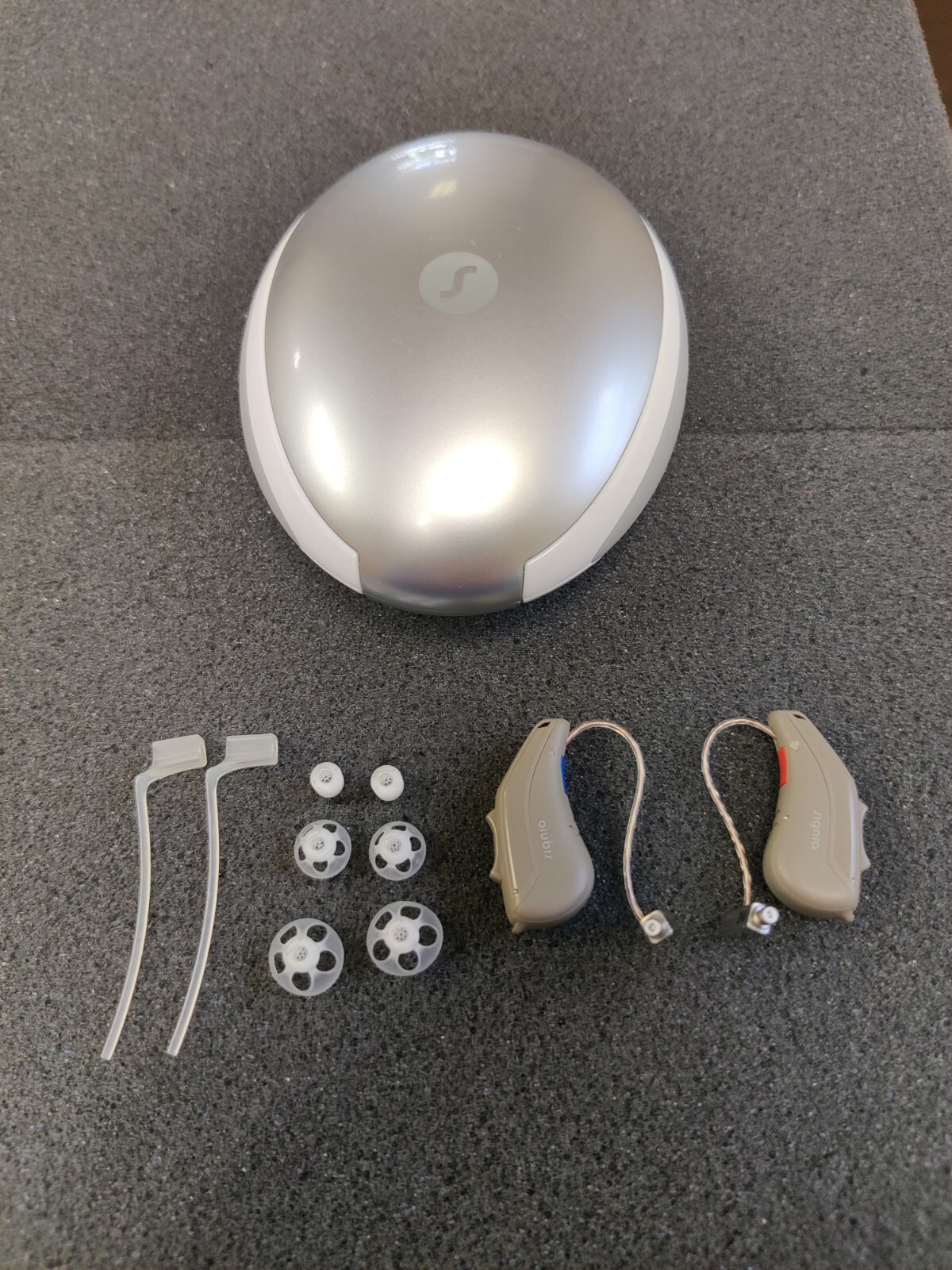 Signia Pure 7Nx sDemo RIC 13 pair hearing aids bluetooth iPhone