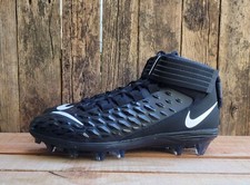 Nike Force Savage Pro 2 Black Antracite Football Cleats Mens Size 8.5 AH4000-002