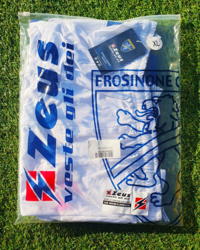 Frosinone Calcio Short kurze Hose Herren Men Größe L Zeus NEU Italy weiss Tifosi - Bild 5 von 5