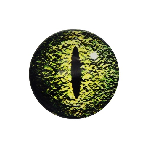 6-30 mm Mix Evil Eyes Cabochons Glass Tiles Cat Snake Dragon Eyes Jewellery DIY - Picture 18 of 22