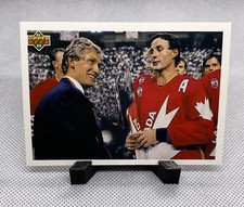 1991-92 Upper Deck #501 Canada Cup Checklist  Wayne Gretzsky / Paul Coffey