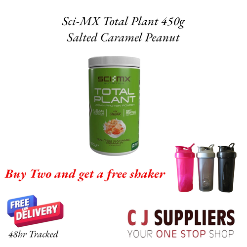 Sci-MX Total Plant 450g Salted Caramel Peanut - Picture 1 of 7