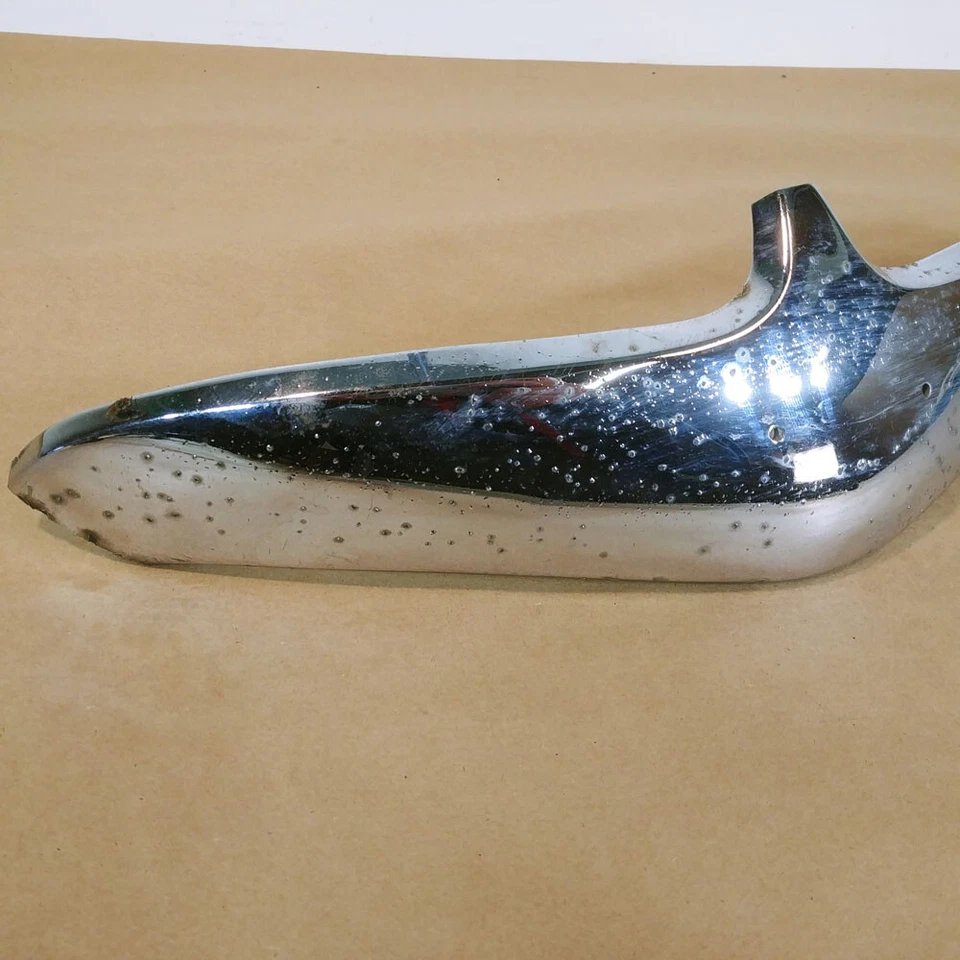 OEM Jaguar Early Sedán MK VIII 8 Mark IX 9 Cromo Capucha Parrilla Borde Superior Bisel Foto 2 de 4