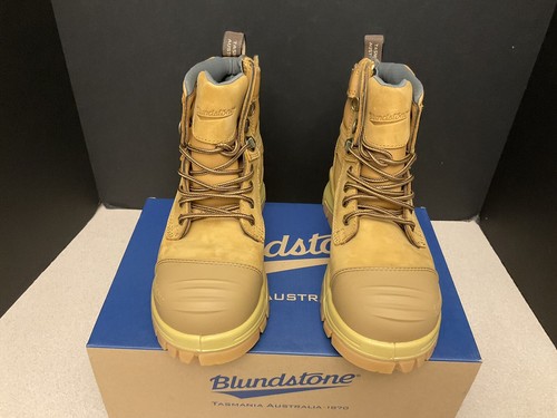 New! Mens Blundstone 992 Work & Safety Zip Steel Toe Boots. Size 7 US. Awesome - Picture 5 of 11