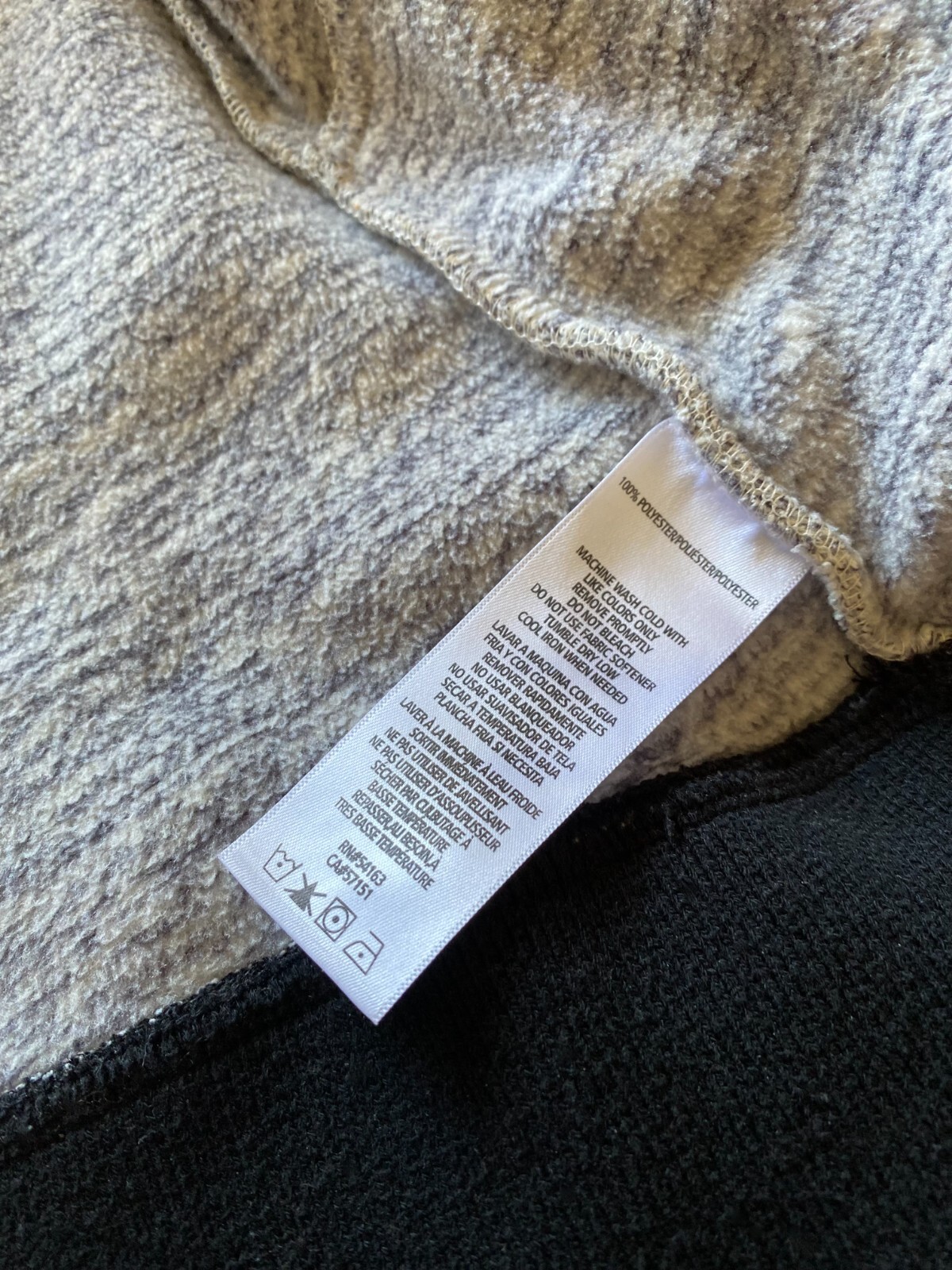 Women's Jacket Calvin Klein Grey Quick Dry Full Zip w/Pockets Size Large thumbnail 6