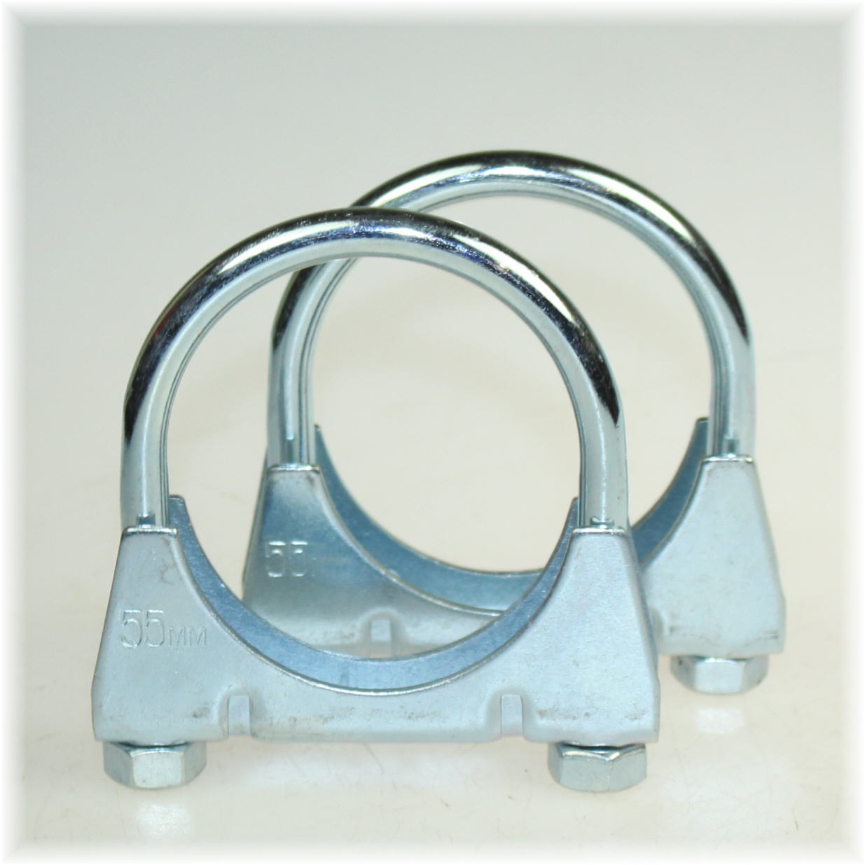 5 St/ück Universal Auspuffschelle B/ügelschelle Rohrschelle Rohrverbinder U-Bolt Clamp M8 /Ø 48mm