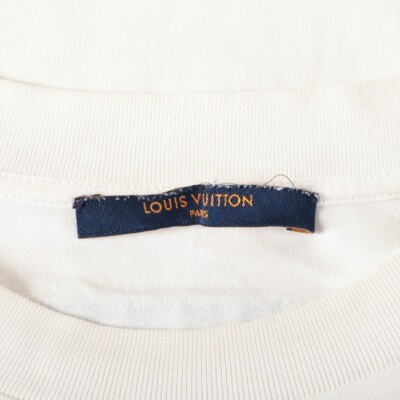 LOUIS VUITTON ホワイト Tシャツ 新品 LOUIS VUITTON VUITTON ルイヴィトン Tシャツ NOT HOME Kansas