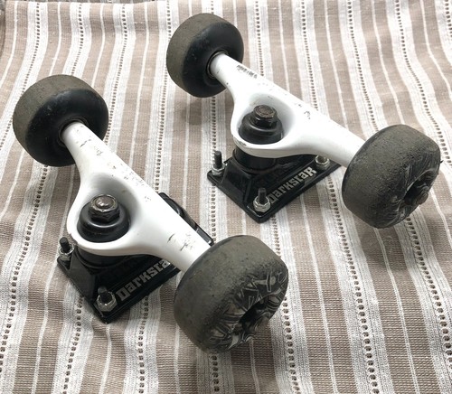 Set of 2 - Vintage DarkStar Trucks And Wheel Combos Skateboard