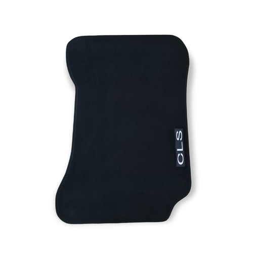 Car Floor Mats Velour For Mercedes CLS C218 Waterproof Black Carpet Auto Liners - Picture 7 of 13