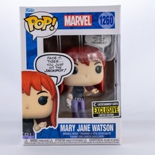Funko Pop Marvel Spider-Man Mary Jane Watson #1260 Entertainment Earth Exclusive