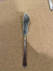 International Sterling Silver Pine Tree Flat Handle Master Butter Knife 7"