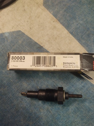  BOSCH 0250001016 ,80003 MERCEDES W123 DIESEL GLOW PLUGS  NOS - Picture 3 of 3