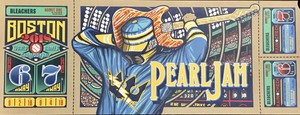 Pearl-Jam-boston-poster-fenway-park-brad-klausen-2018-tour-pj-new