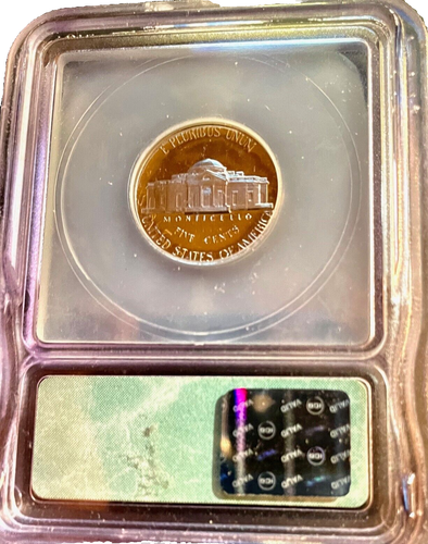 1990-S Jefferson nickel 5C PF 70 DCAM DDO misidentified?? ICG - Picture 8 of 8