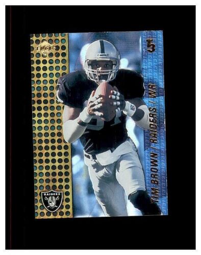 TIM BROWN HUGE YOU PICK LIST SEE SCANS OF EVERY CARD OAKLAND RAIDERS NOTRE DAME - Picture 453 of 474