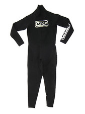 COMP Black/White Warm FULL BODY NEOPRENE WETSUIT Surf Water Ski Beach Adult XS