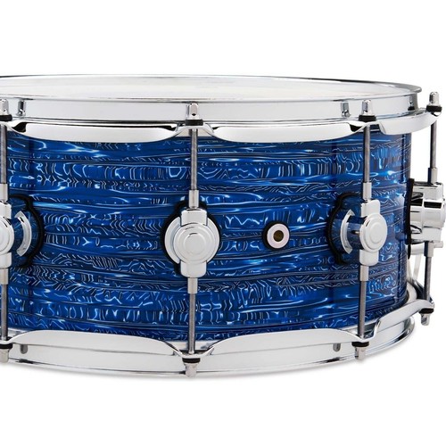 DW Design Snare Drum 14x6 Royal Strata - Picture 5 of 6