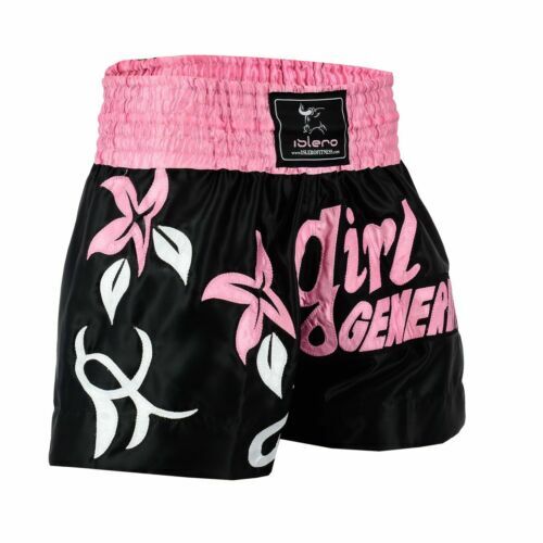 EVO Muay Thai Damen Shorts Mädchen MMA Kickboxen Kampfsport Frauen Kampfausrüstung H - Bild 6 von 8