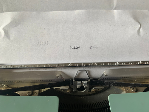 Vintage Olivetti Underwood Studio 44 Handschreibmaschine mit Koffer Barcelona Spanien - Bild 2 von 19