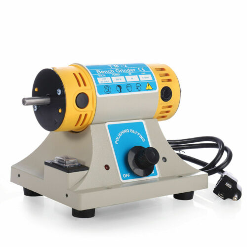 Máquina rectificadora de 110 V torno pulido joyería banco de roca manual hágalo usted mismo - Imagen 7 de 33