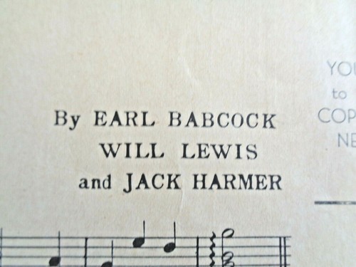 Old Kishwaukee River 1935 Autographed by Jack Harmer Vintage Music (#4770) - Picture 3 of 7