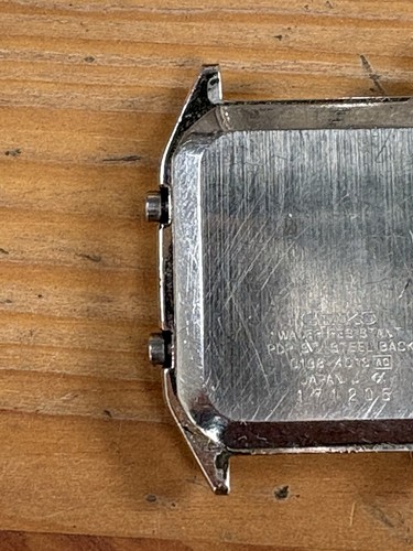 DE COLECCIÓN SEIKO ALARMA CRONÓGRAFO RUNNING HOMBRE D138-4010 JAPÓN - Imagen 7 de 7