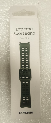 Samsung Bracelet Vert/noir M/L sport extrême pour Watch 6 (P/N: ET-SXR94LGEGEU) - Zdjęcie 2 z 5