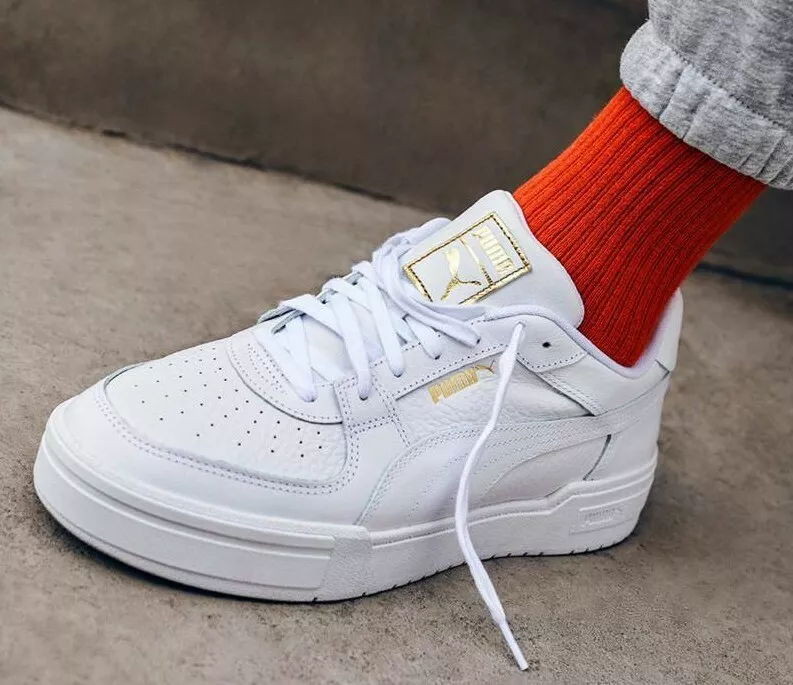 Buy PUMA CA Pro Classic Trainers White Gold at Ubuy Australia