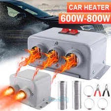 800W Electric Car Heater 12V/24V DC Heating Fan Defogger Defroster Demister