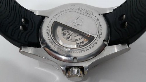 Bulova Accutron 63A000 Kirkwood Swiss Made Men's Automatic Open Dial Watch USED - Picture 4 of 12