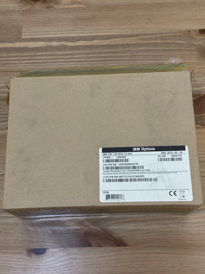 IBM 43W7622 1TB 7200 RPM SATA 3.0Gb/s 3.5" Swap Hard Disk, NEW - Image 3 of 4