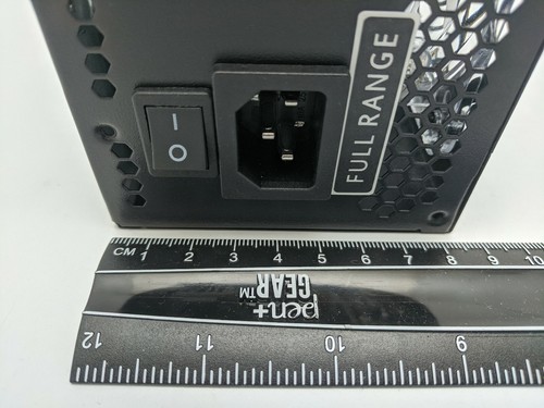 Neu HIGH POWER® 550W Leiser Blau LED Lüfter 80plus Effizientes Upgrade PC Netzteil - Bild 8 von 13