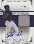 2017 Panini National Treasures - Edwin Encarnacion #TSM-EE