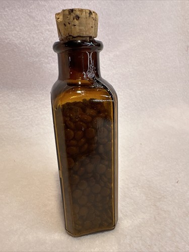 Rare Vntg. Sharp & Dohme Aloin & Struchnine Tablets Medicine Btl. Near Full - Picture 4 of 5