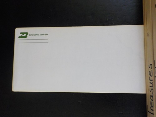 Map Burlington Northern South Dakota State Railroad Map 1983 August - Picture 8 of 8