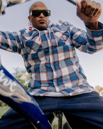 Dixxon Flannel "The Neighborhood" Me's 2XL XXL Hooded Flannel Jacket Deebo Plaid - Imagen 5 de 15