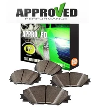 Rear Premium Carbon Fiber Ceramic Disc Brake Pad Set (Rear Brake Pad only Set)
