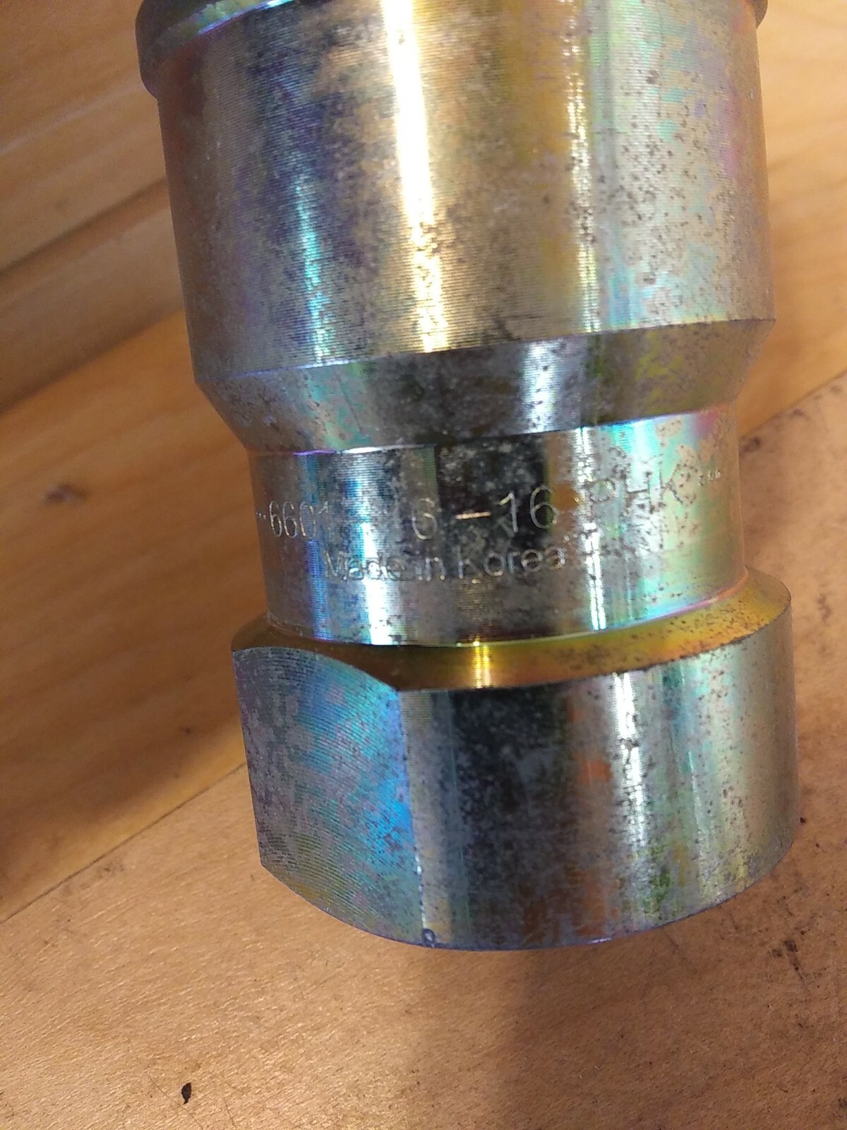 Parker 6601-16-16 PHK Quick Connect Hydraulic Coupling Set 6600 Series Obfite nowe prace