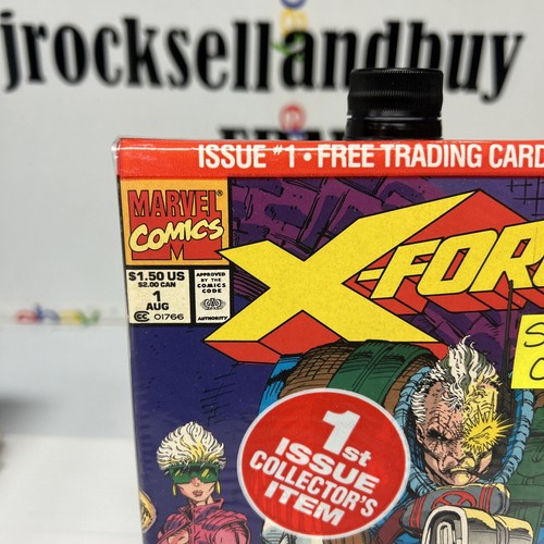 X-Force #1 Cable 1991 Reverse Negative🔥ALTA QUALITÀ mai aperto nuovissimo cavo card - Foto 2 di 13