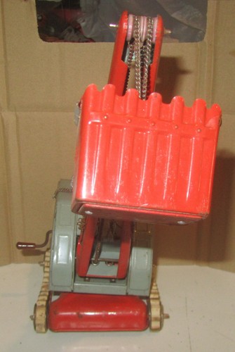 MFZ GRU CRANE Tin Toy Latta Made In Germany US Zone Vintage Giocattolo - Foto 6 di 7