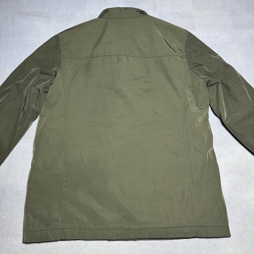 Levi’s Olive Green Military Style Field Jacket Quilt Lined Men’s Size Small - Picture 15 of 22