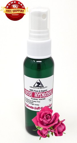 ROSE HYDROSOL ORGANIC FLORAL WATER NATURAL 100% PURE by H&B Oils Center 2 OZ - Picture 5 of 12