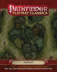 pathfinder rpg classics mat flip forest