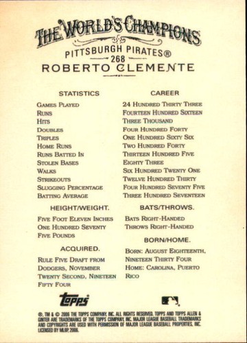 2006 Topps Allen and Ginter Baseball - Pick Your Card - Picture 153 of 299