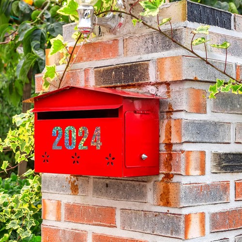 100 PCS Reflective Mailbox Number and Letters Stickers 3 inches Self Adhesive - Picture 5 of 7