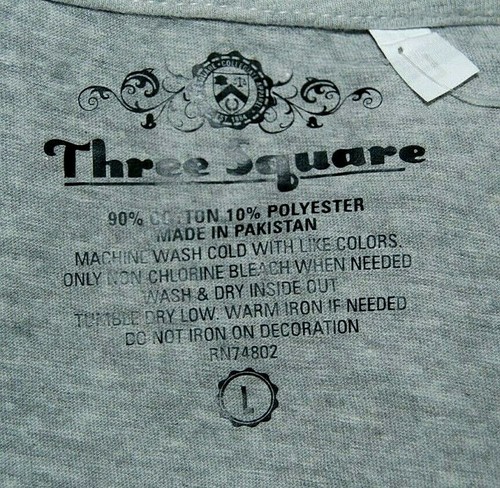 NWT Three Square Gray V Neck Alabama Crimson Red Roll Tide Long Shirt Large - Picture 4 of 4