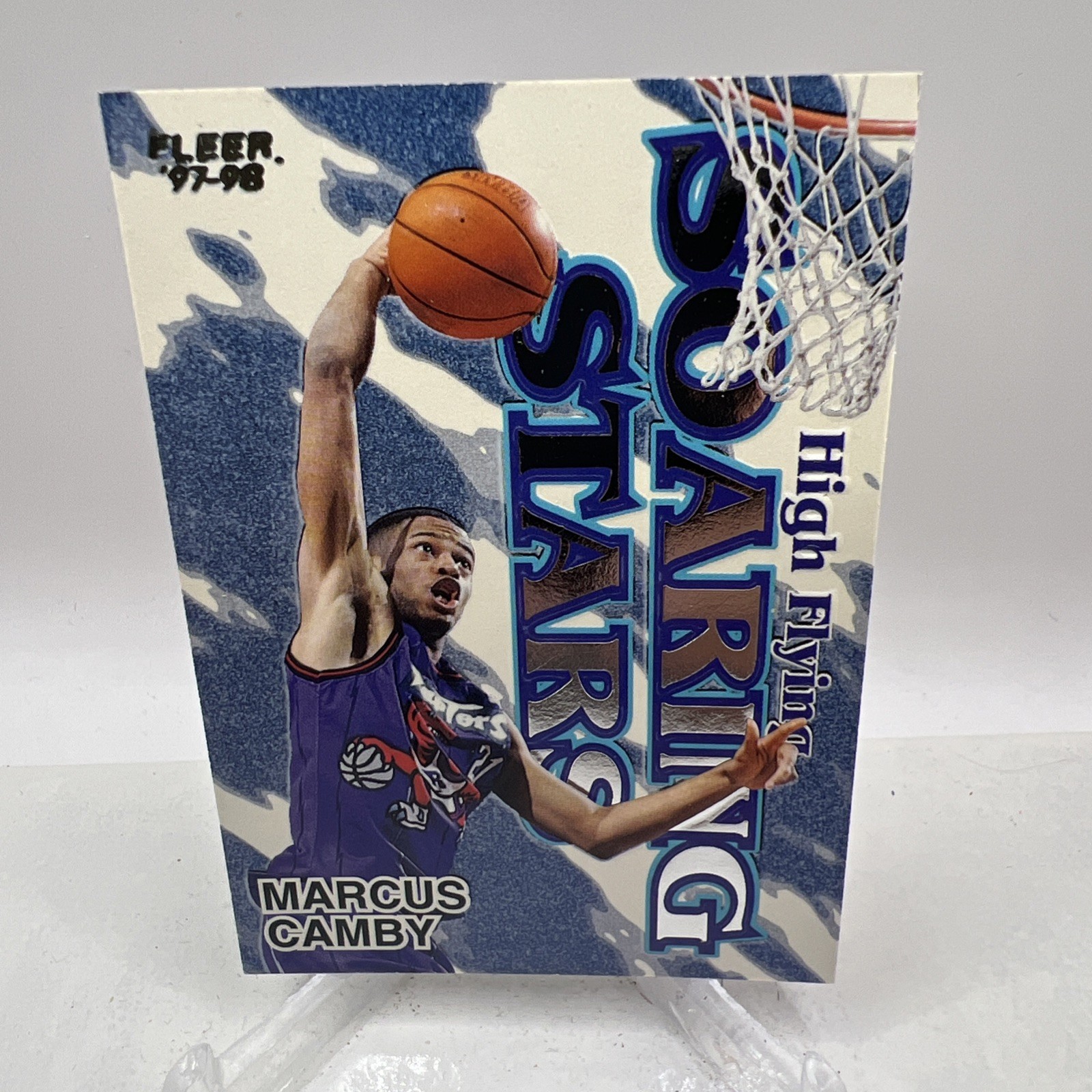 1997-98 Fleer Soaring Stars High Flying Marcus Camby #5HFSS