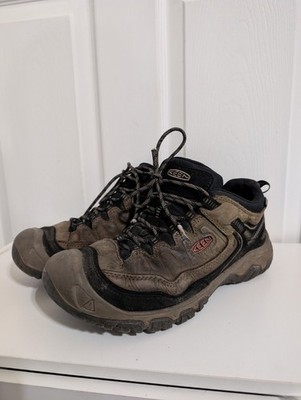 Keen Targhee IV Waterproof Mens Hiking Shoes Boots Brown Leather Men 10 Wide