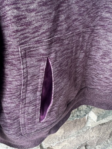 BMW Motorrad Mens Motorcycle Hoodie Size M Purple blue-green - Picture 4 of 7